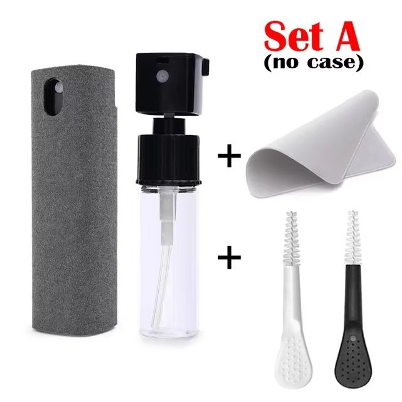 Mini Screen Cleaner Spray With Microfiber Cloth Portable Phone Tablet Cleaning Kit For IPhone IPa 11