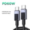 UGREEN USBC PD60W Fast Charging Cable HighSpeed Data Power Delivery Cord For IPhone 171615 Samsun 8