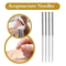 ZHONGYAN TAIHE 500PCS Disposable Acupuncture Needles With Tube Sharp Sterile Professional Grade 3