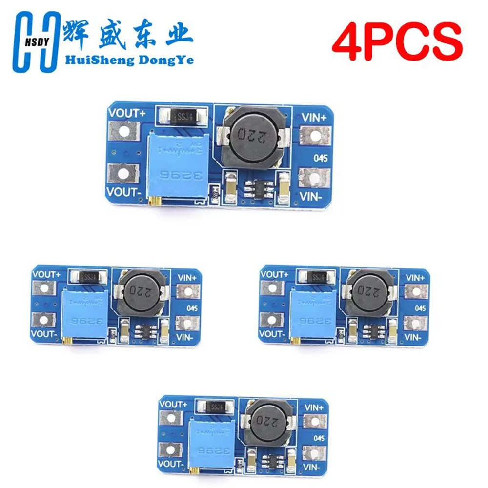 MT3608 DCDC Boost Converter Module  Adjustable StepUp Power Supply 2A 2V24V To 5V9V12V28V For Ardui 9