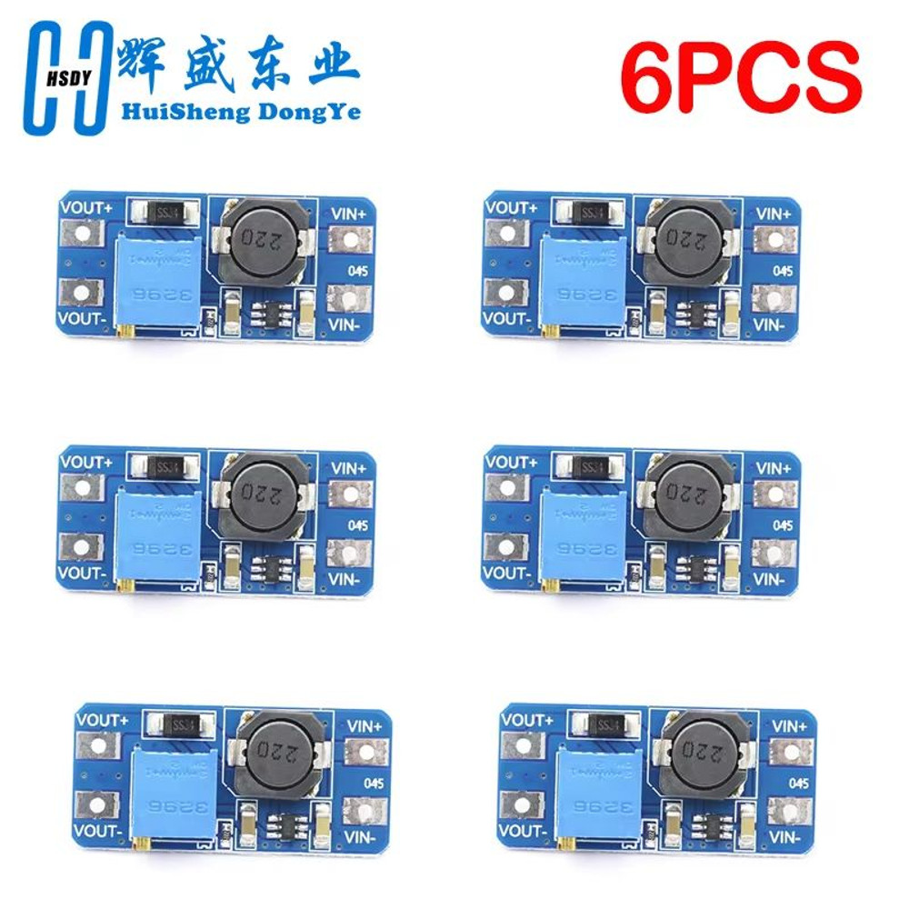 MT3608 DCDC Boost Converter Module  Adjustable StepUp Power Supply 2A 2V24V To 5V9V12V28V For Ardui 11