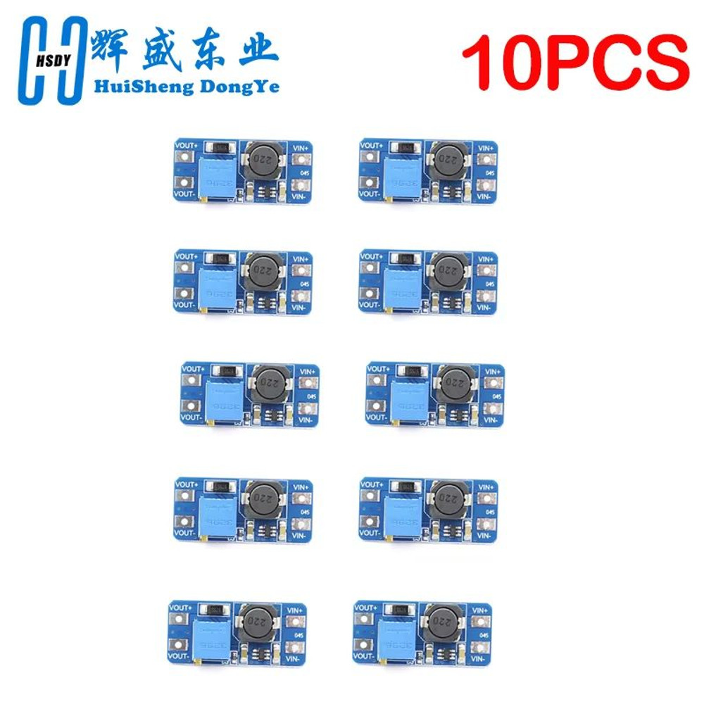 MT3608 DCDC Boost Converter Module  Adjustable StepUp Power Supply 2A 2V24V To 5V9V12V28V For Ardui 13