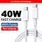 40W PD USBC Fast Charging Data Cable For IPhone IPad 6