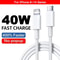 40W PD USBC Fast Charging Data Cable For IPhone IPad 8