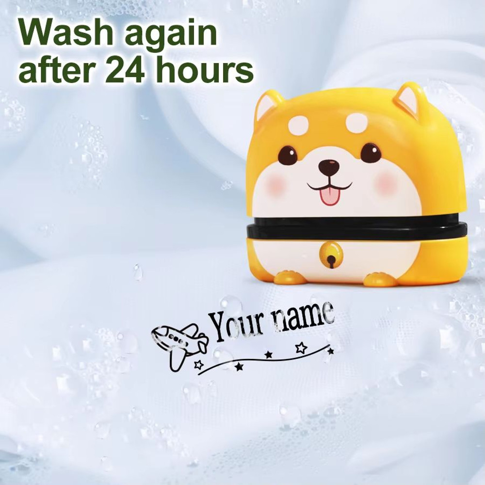 Personalized Baby Name Stamp Set Custom Waterproof Name Stamp For Kids Clothes School Supplies Tr 3