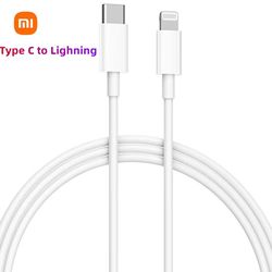 xiaomi usb-c to lightning cable 27w/20w pd fast charging cord for iphone & ipad