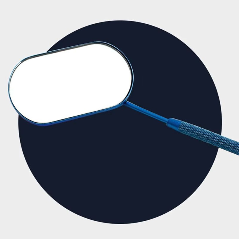 MultiColor Oval Lash Mirror Stainless Steel Eyelash Extension Checking Tool 3