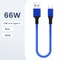 025m Short TypeC USB Fast Charging Cable Portable Data Cable For IPhone Power Bank Android Device 9