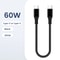 025m Short TypeC USB Fast Charging Cable Portable Data Cable For IPhone Power Bank Android Device 13