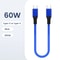 025m Short TypeC USB Fast Charging Cable Portable Data Cable For IPhone Power Bank Android Device 15