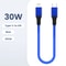 025m Short TypeC USB Fast Charging Cable Portable Data Cable For IPhone Power Bank Android Device 17