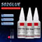 JXVX Super Bond 502 Instant Glue QuickDrying Super Glue For Leather Wood Metal Rubber 2