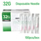 Painless Ultrafine 32G Beauty Needles Professional Microneedle Syringes For Skincare Mesotherapy 0