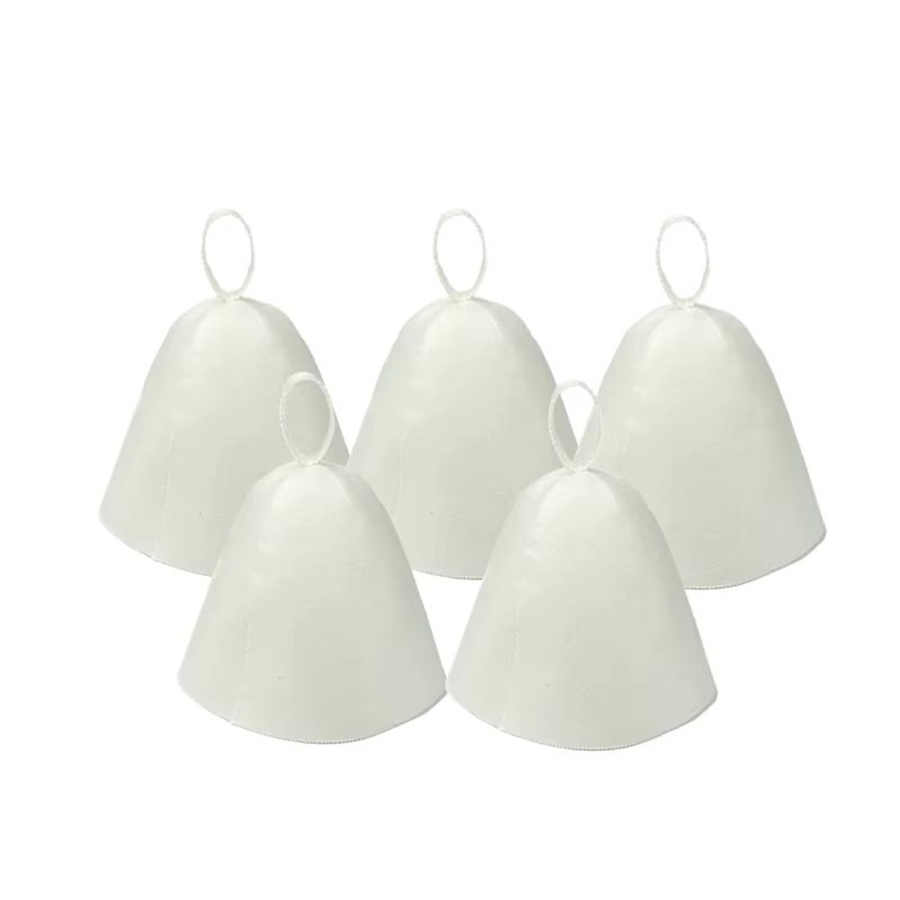 Premium Wool Felt AntiHeat Sauna Hat Thick QuickDry Shower Spa Cap For Hair Protection 10