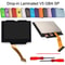 Laminated V5 IPS Backlit LCD Screen Replacement Kit For Game Boy Advance SP No Shell Cutting Requi 0