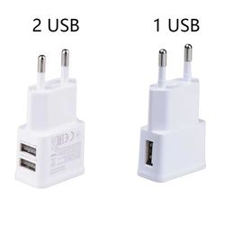 5v 2a eu plug usb wall charger – compact travel power adapter for iphone, samsung, and huawei devices