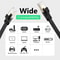 Cat8 40Gbps HighSpeed Ethernet Cable UltraFast 2000MHz RJ45 Flat Network Cable For Gaming Streaming 3