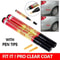3pcs Car Scratch Repair Pen Portable Clear Coat Applicator For Auto Paint Restoration 3