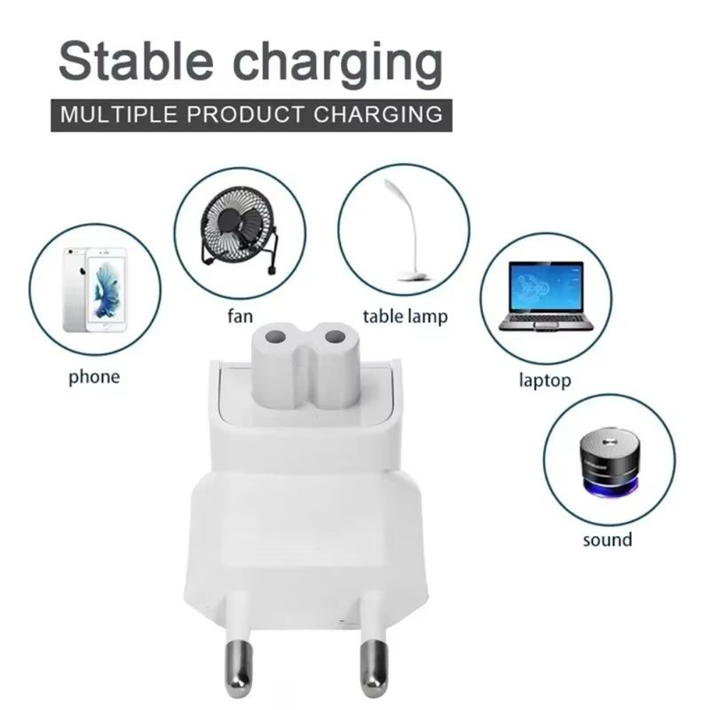 EU AC Power Wall Plug Adapter For Apple MacBook IPad Pro Air Charger 3