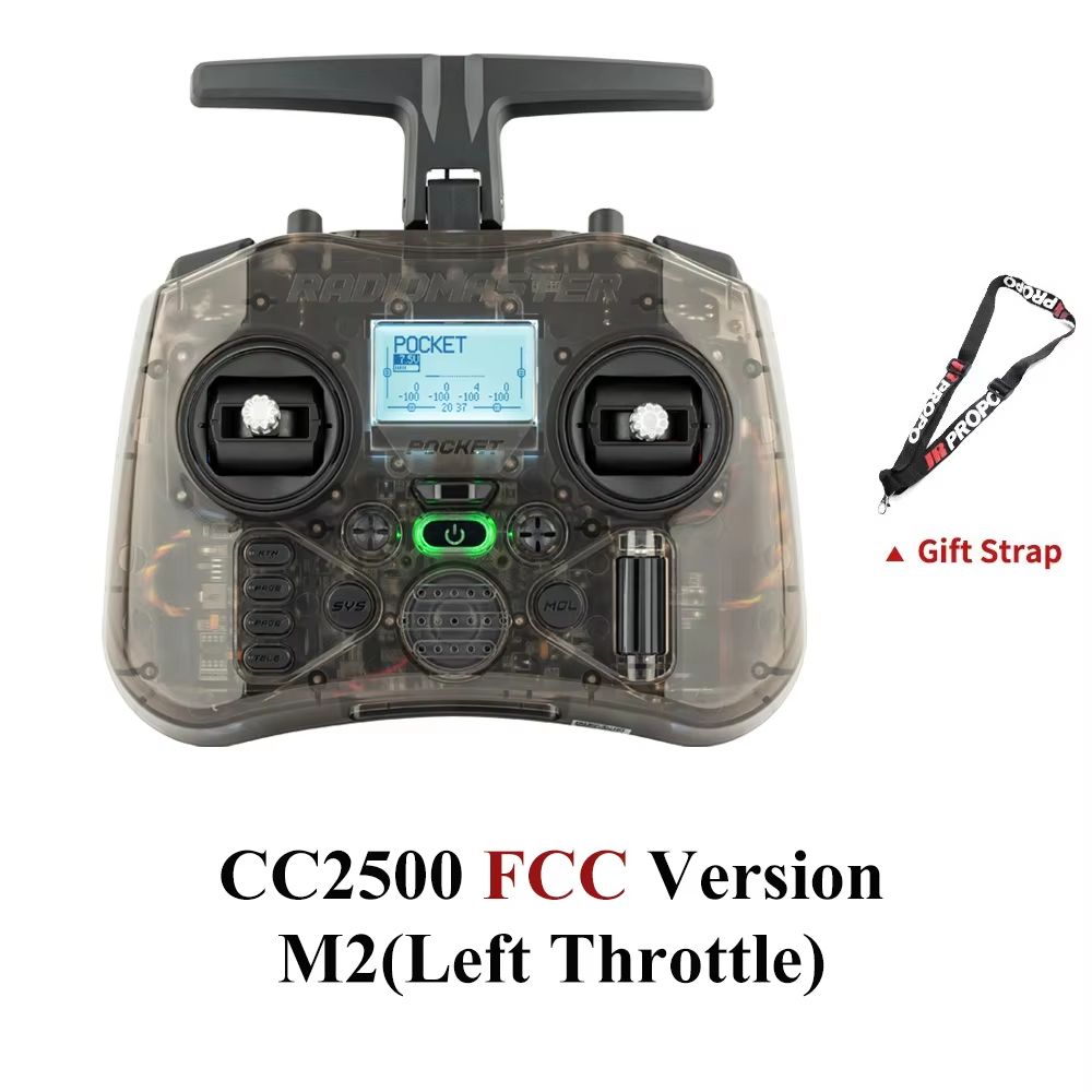 Radiomaster Pocket EdgeTX 24G LeftHanded Throttle Radio Controller 7