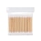 Wholesale Wooden Cotton Swabs DoubleTipped Hypoallergenic Cotton Buds 7