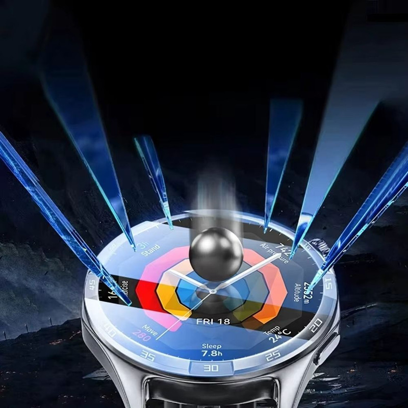 3Pcs Tempered Glass Screen Protector For Huawei Watch GT Series 3