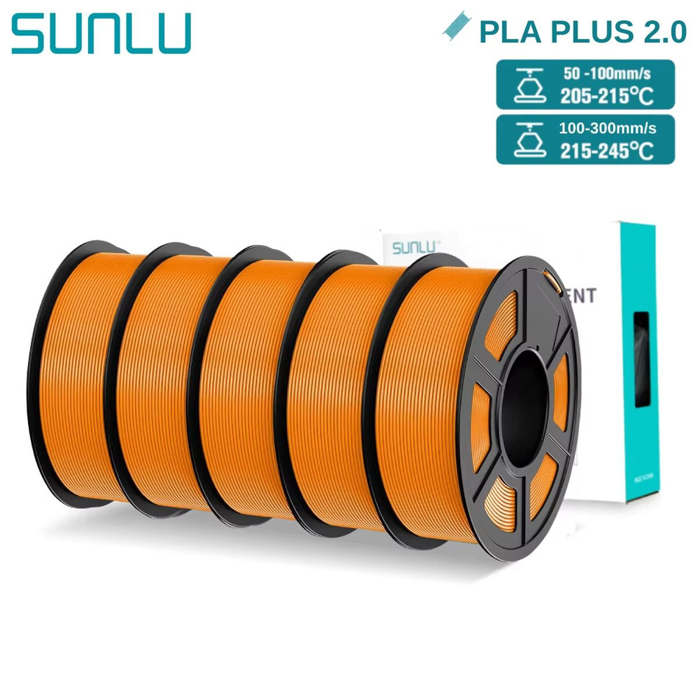 SUNLU PLA 3D Printing Filament  5KG Colorful FDM Filament Spool 175mm Upgrade 12
