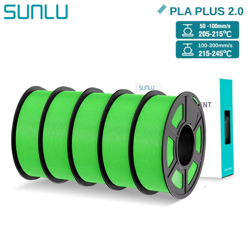 SUNLU PLA 3D Printing Filament  5KG Colorful FDM Filament Spool 175mm Upgrade 15