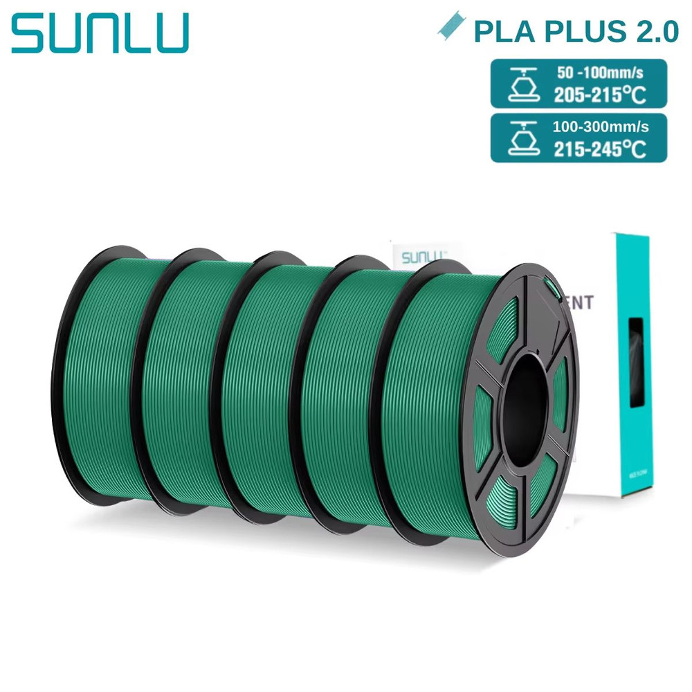 SUNLU PLA 3D Printing Filament  5KG Colorful FDM Filament Spool 175mm Upgrade 17