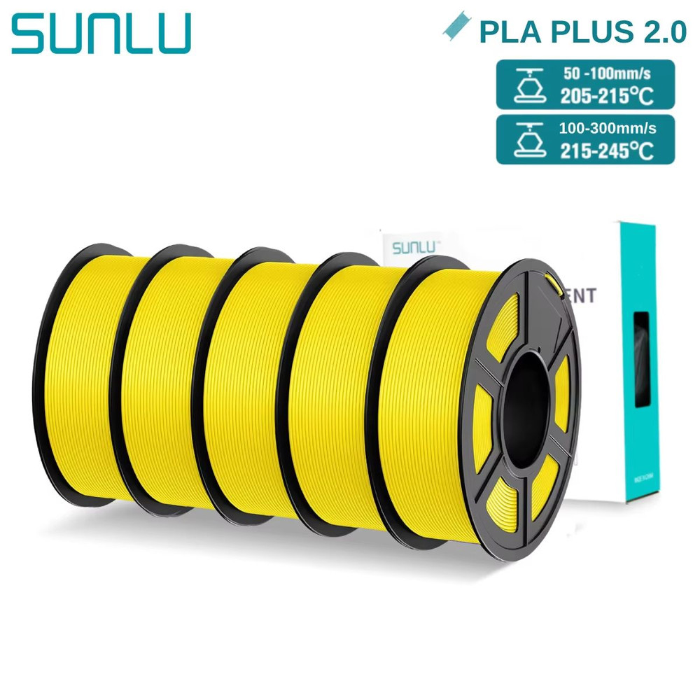 SUNLU PLA 3D Printing Filament  5KG Colorful FDM Filament Spool 175mm Upgrade 18