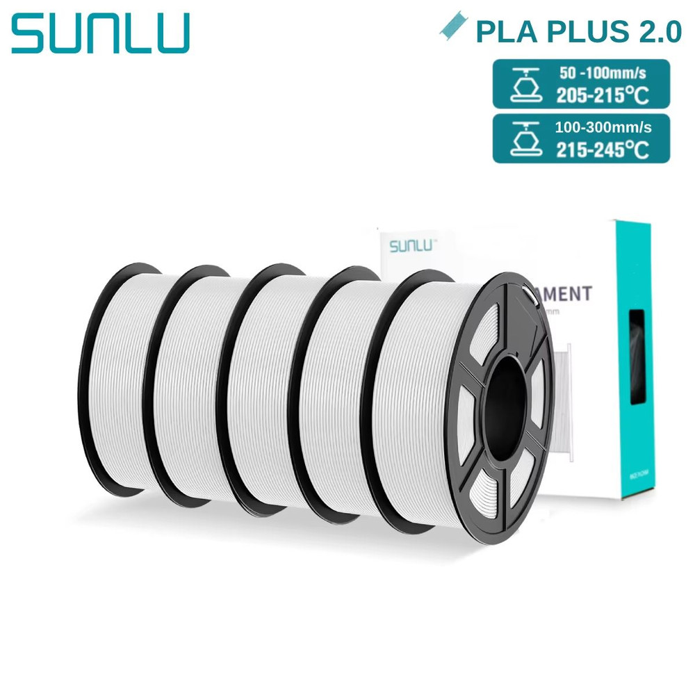 SUNLU PLA 3D Printing Filament  5KG Colorful FDM Filament Spool 175mm Upgrade 7