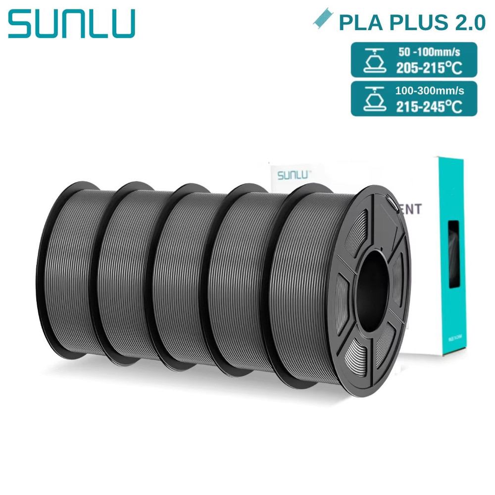 SUNLU PLA 3D Printing Filament  5KG Colorful FDM Filament Spool 175mm Upgrade 8