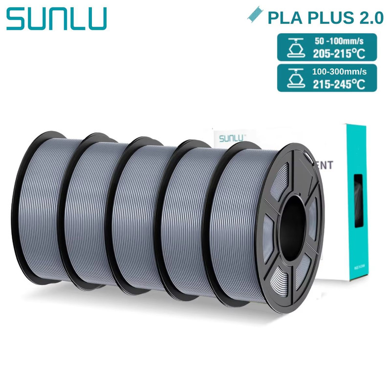 SUNLU PLA 3D Printing Filament  5KG Colorful FDM Filament Spool 175mm Upgrade 20