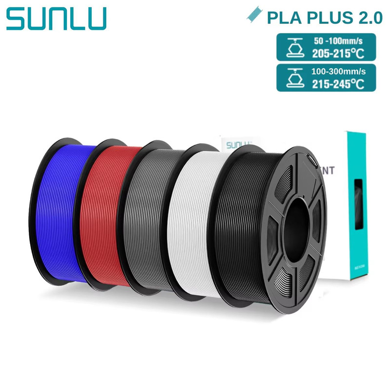 SUNLU PLA 3D Printing Filament  5KG Colorful FDM Filament Spool 175mm Upgrade 29