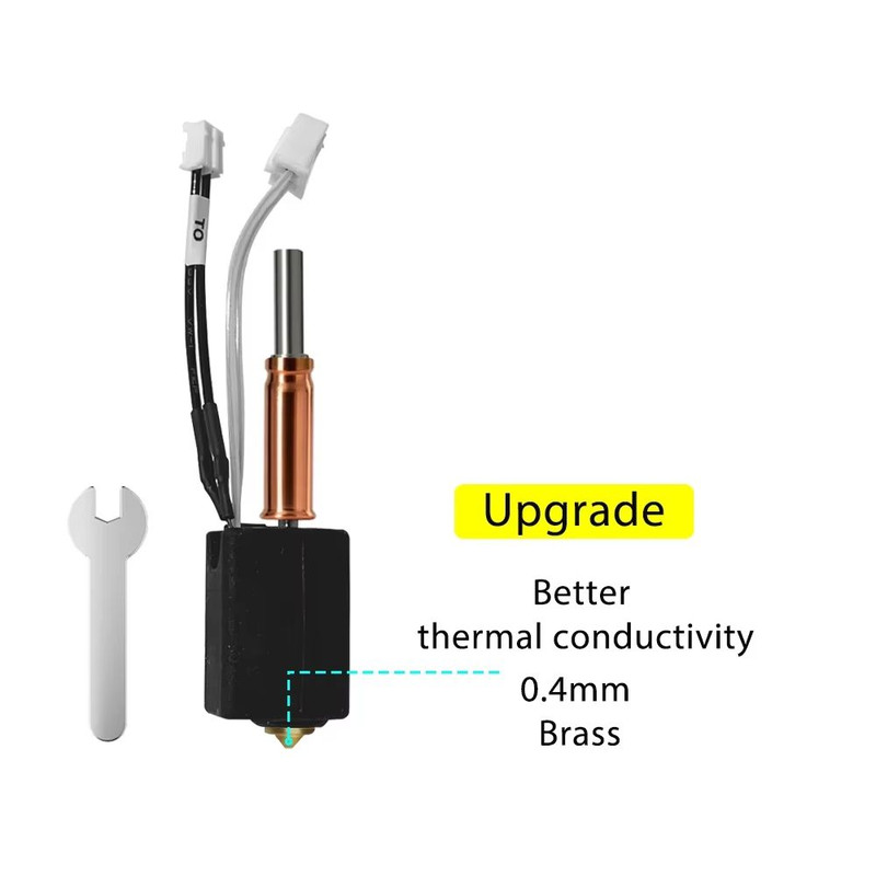 Anycubic Kobra 3 V2 Ceramic Hotend Upgrade  Standard Nozzle Print Head Accessory 8