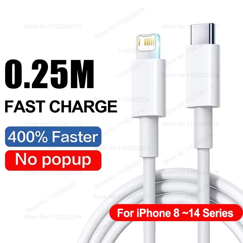 PD 40W Fast Charger For IPhone 141312111516 Pro Max USBC Fast Charging Cable 15
