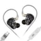 KZ ZAR Hybrid Driver Inear Monitor 1DD 7BA HiFi Wired Headphones 8