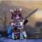GP201 Lich King Medieval Knights Building Block Set Round Table Anime Action Figure Collection 9