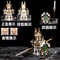 GP201 Lich King Medieval Knights Building Block Set Round Table Anime Action Figure Collection 8