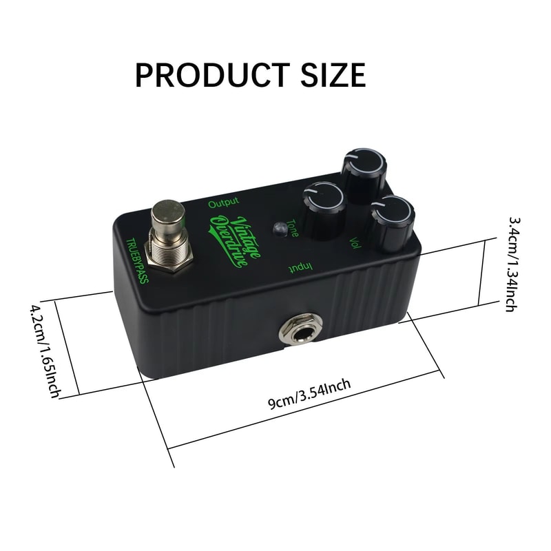 Electric Guitar Effects Pedal Mini Classic Distortion Chorus Digital Delay For ProLevel Sound 4