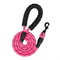 Durable Reflective Dog Leash HeavyDuty Nylon Lead For Small Medium Large Dogs 11