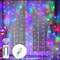 3M LED Curtain Fairy Lights Warm Festive Icicle String Lights For Christmas Weddings And Home Dec 7