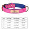 Custom Engraved PU Leather Dog Collar With Personalized ID Nameplate 11