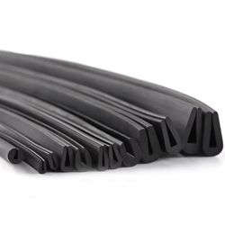 heavy-duty rubber edge trim u channel – oil-resistant protective seal strip for cars, machinery & furniture