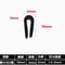 HeavyDuty Rubber Edge Trim U Channel OilResistant Protective Seal Strip For Cars Machinery Furnit 12