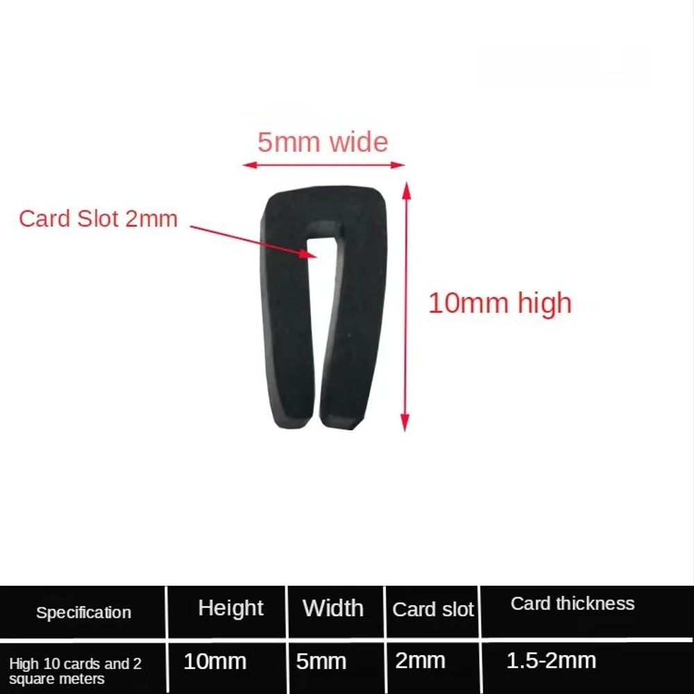 HeavyDuty Rubber Edge Trim U Channel OilResistant Protective Seal Strip For Cars Machinery Furnit 13