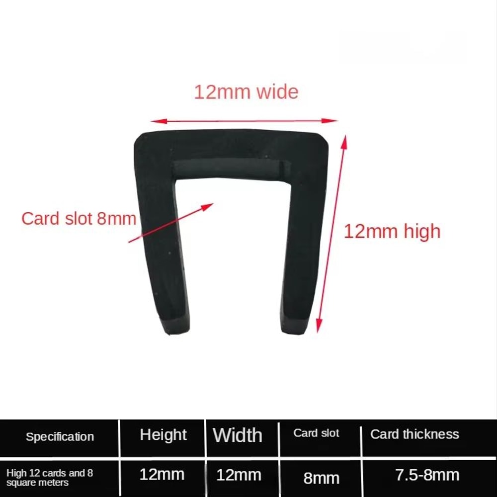 HeavyDuty Rubber Edge Trim U Channel OilResistant Protective Seal Strip For Cars Machinery Furnit 16