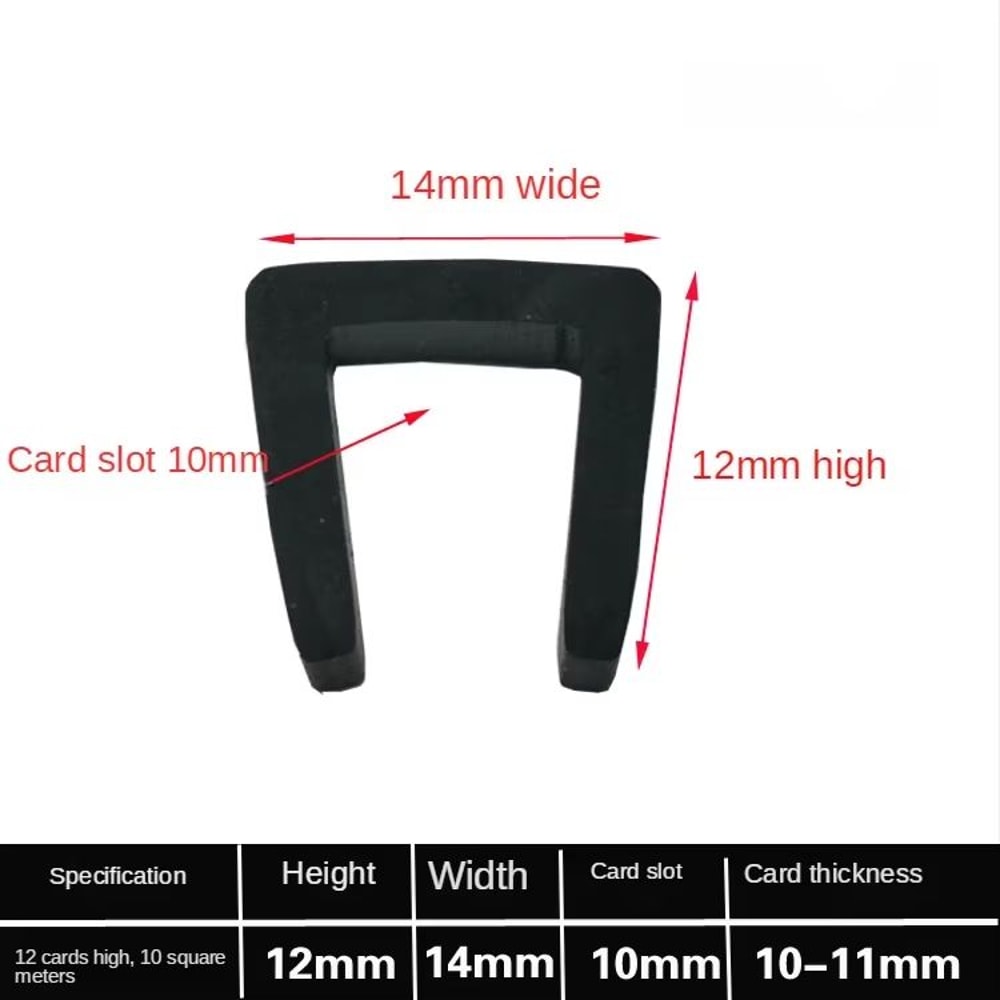 HeavyDuty Rubber Edge Trim U Channel OilResistant Protective Seal Strip For Cars Machinery Furnit 17