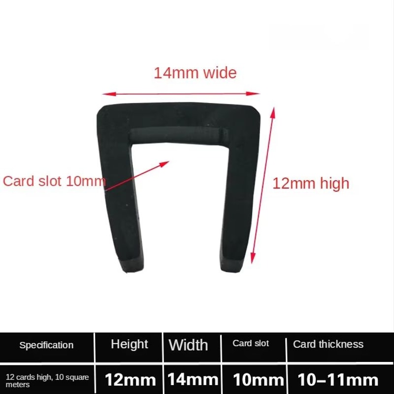 HeavyDuty Rubber Edge Trim U Channel OilResistant Protective Seal Strip For Cars Machinery Furnit 17