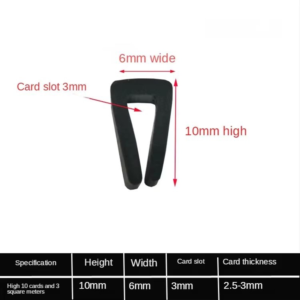 HeavyDuty Rubber Edge Trim U Channel OilResistant Protective Seal Strip For Cars Machinery Furnit 8